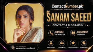 Sanam Saeed Biography